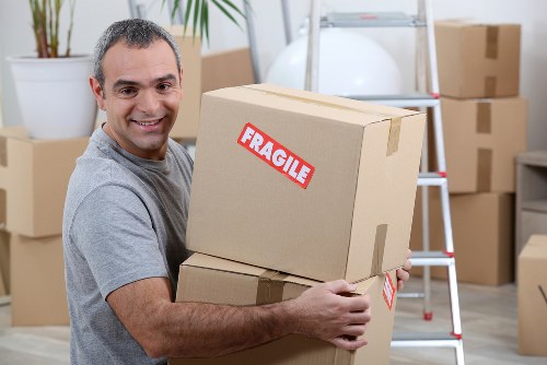 Efficient unpacking services setting up a new home.