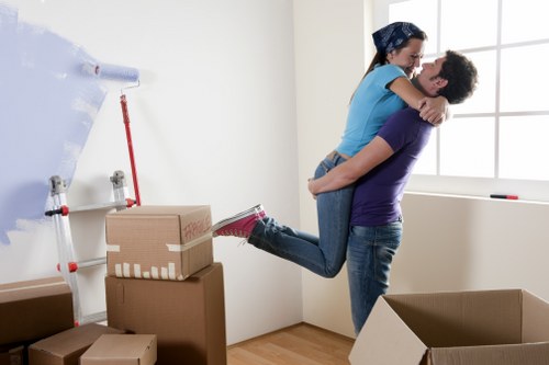 Professional team planning an office relocation