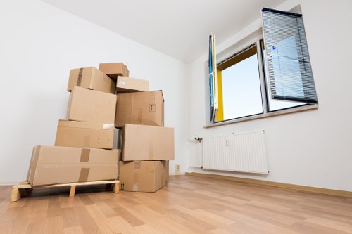 Professional removalists handling furniture