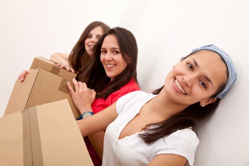 Removalists navigating local Merton Storage routes