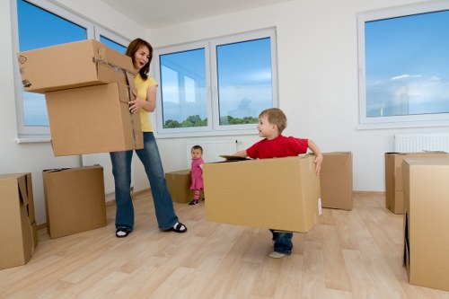 Secure storage facilities at Merton Storage.